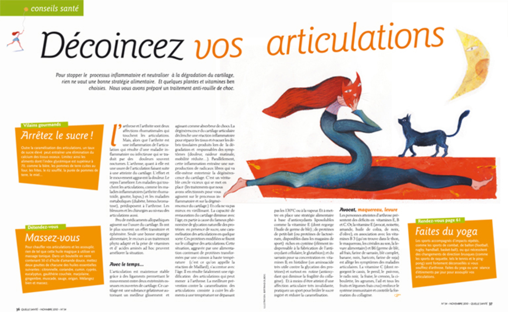 Sant&eacute; magazine